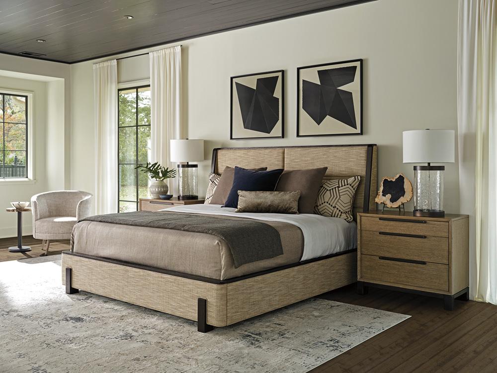Lexington - Zanzibar Barcelona Upholstered Bed 6/6 King, Tunis - 417-144C veiw 2
