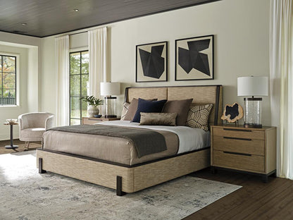 Lexington - Zanzibar Barcelona Upholstered Bed 6/6 King, Tunis - 417-144C veiw 2