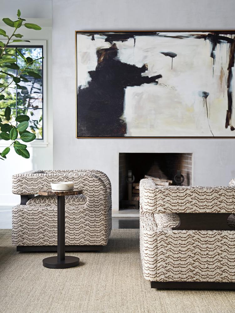 Lexington - Zanzibar Coda Swivel Chair, Durban - 1960-11SW-40 veiw 3