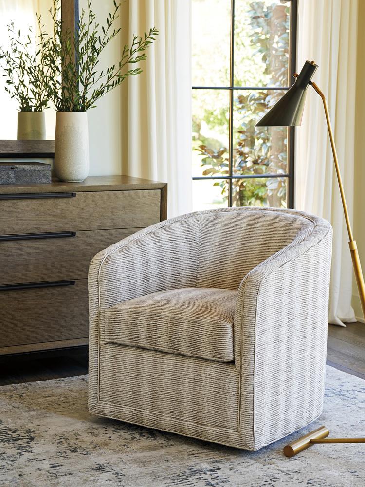 Lexington - Zanzibar Colton Swivel Chair, Beige - 7277-11SW-41 veiw 3