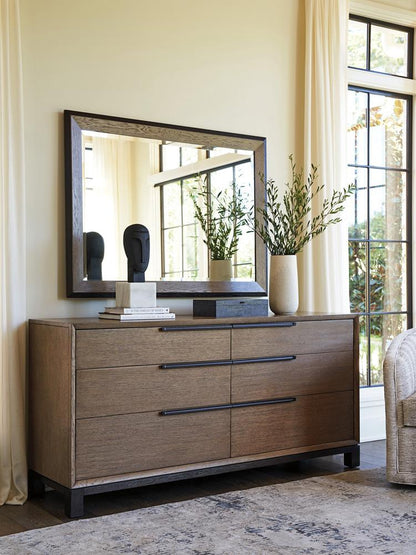 Lexington - Zanzibar Eaton Rectangular Mirror, Senegal - 416-205 veiw 2