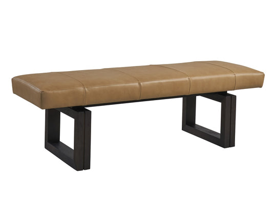 Lexington - Zanzibar Luxor Leather Bench, Durban - LL1957-25-40 veiw 1