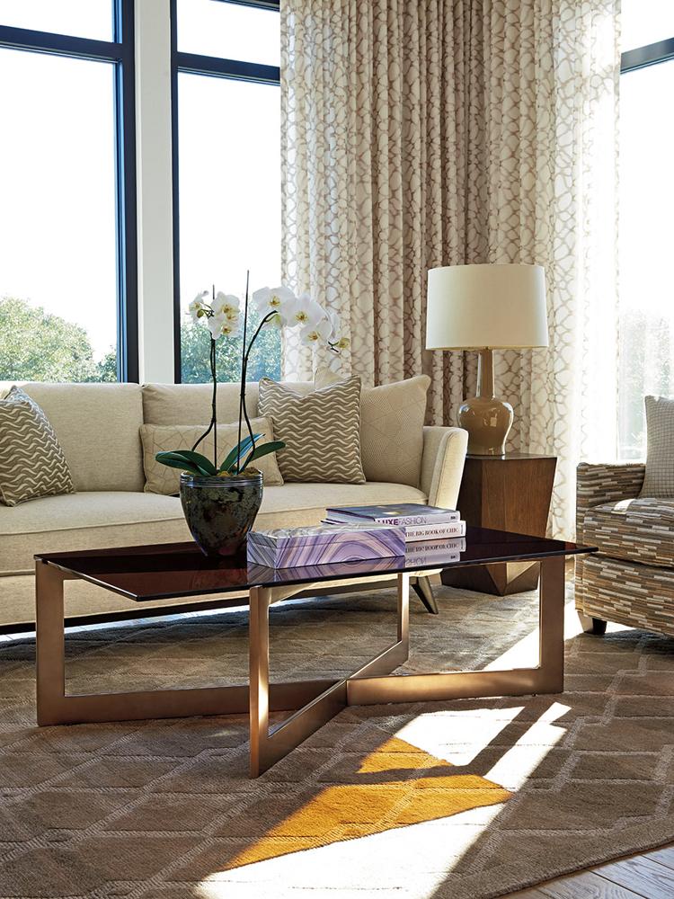 Lexington - Zavala Aperture Cocktail Table - 790-945C veiw 3