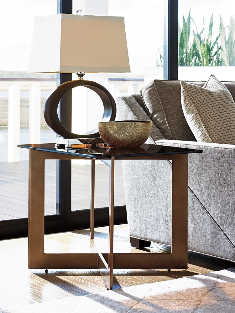 Lexington - Zavala Aperture End Table - 790-955C veiw 3