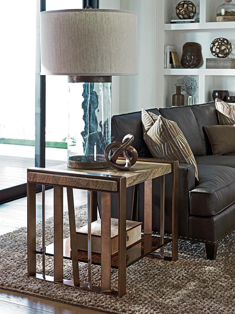 Lexington - Zavala Intersect End Table - 790-953C veiw 3