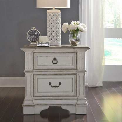 Liberty Furniture - Abbey Park 2 Drawer Night Stand - 520-BR61 veiw 2