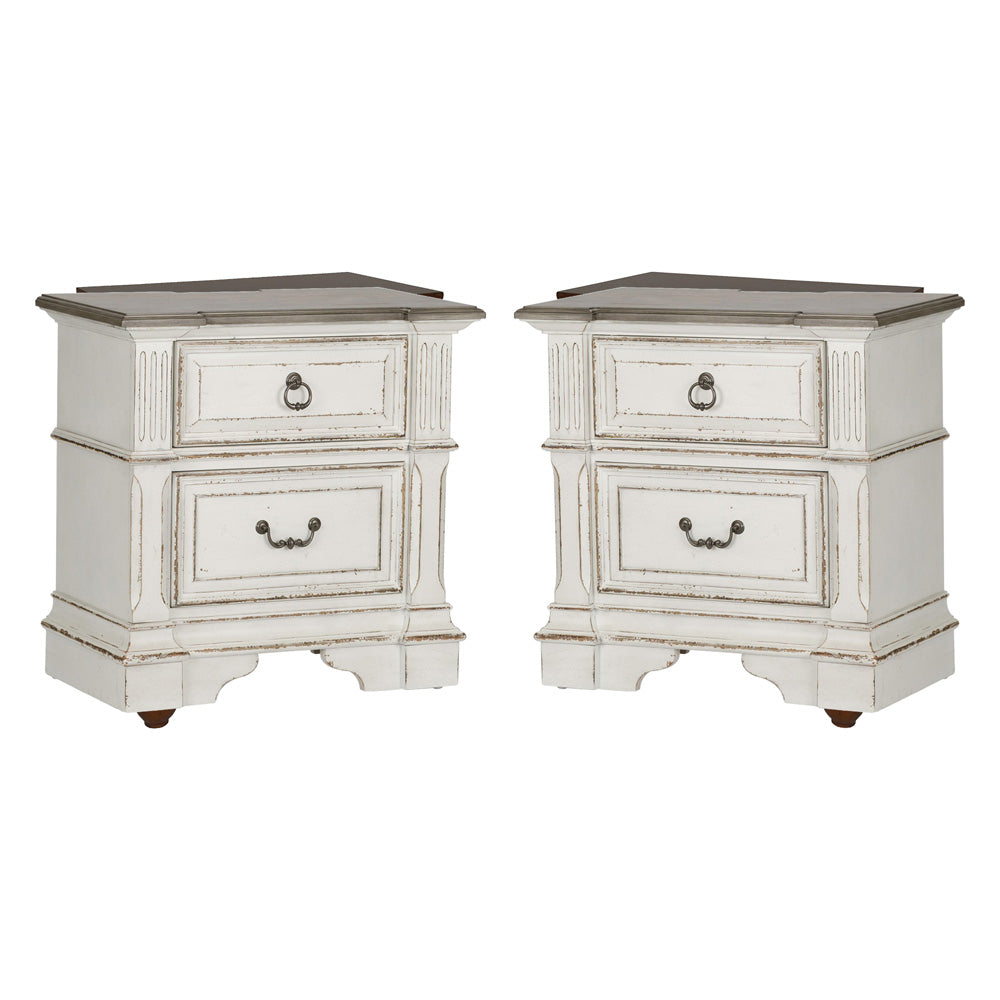 Liberty Furniture - Abbey Park 2 Night Stands - 520-BR-2NS view 1