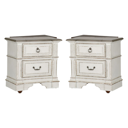 Liberty Furniture - Abbey Park 2 Night Stands - 520-BR-2NS view 1