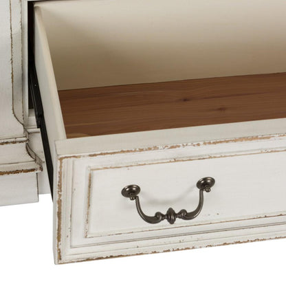 Liberty Furniture - Abbey Park 3 Piece Queen Uph Sleigh Bed, Dresser & Mirror Set - 520-BR-QUSLDM veiw 5