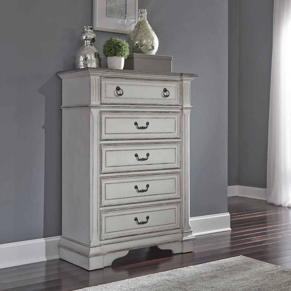Liberty Furniture - Abbey Park 5 Drawer Chest - 520-BR41 veiw 2