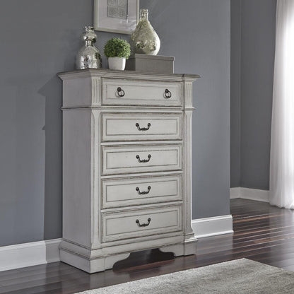 Liberty Furniture - Abbey Park 5 Drawer Chest - 520-BR41 veiw 2