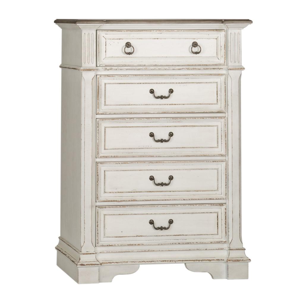 Liberty Furniture - Abbey Park 5 Drawer Chest - 520-BR41 veiw 3