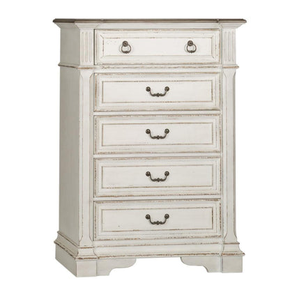 Liberty Furniture - Abbey Park 5 Drawer Chest - 520-BR41 veiw 3