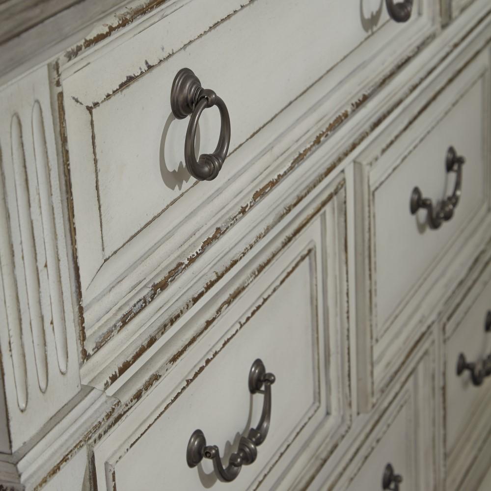 Liberty Furniture - Abbey Park 5 Piece Queen Panel Bed, Dresser & Mirror, Chest, Nightstand Set - 520-BR-QPBDMCN veiw 11