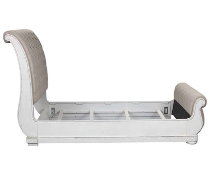 Liberty Furniture - Abbey Park California King Upholstered Sleigh Bed  - 520-BR-CKUSL veiw 5