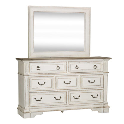 Liberty Furniture - Abbey Park Dresser & Mirror - 520-BR-DM veiw 3
