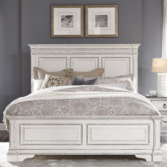 Liberty Furniture - Abbey Park Queen Panel Bed - 520-BR-QPB veiw 1