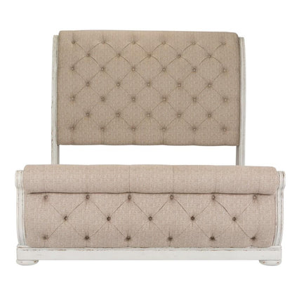 Liberty Furniture - Abbey Park Queen Uph Sleigh Bed - 520-BR-QUSL veiw 2