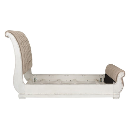 Liberty Furniture - Abbey Park Queen Uph Sleigh Bed - 520-BR-QUSL veiw 4