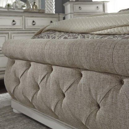 Liberty Furniture - Abbey Park Queen Uph Sleigh Bed - 520-BR-QUSL veiw 8