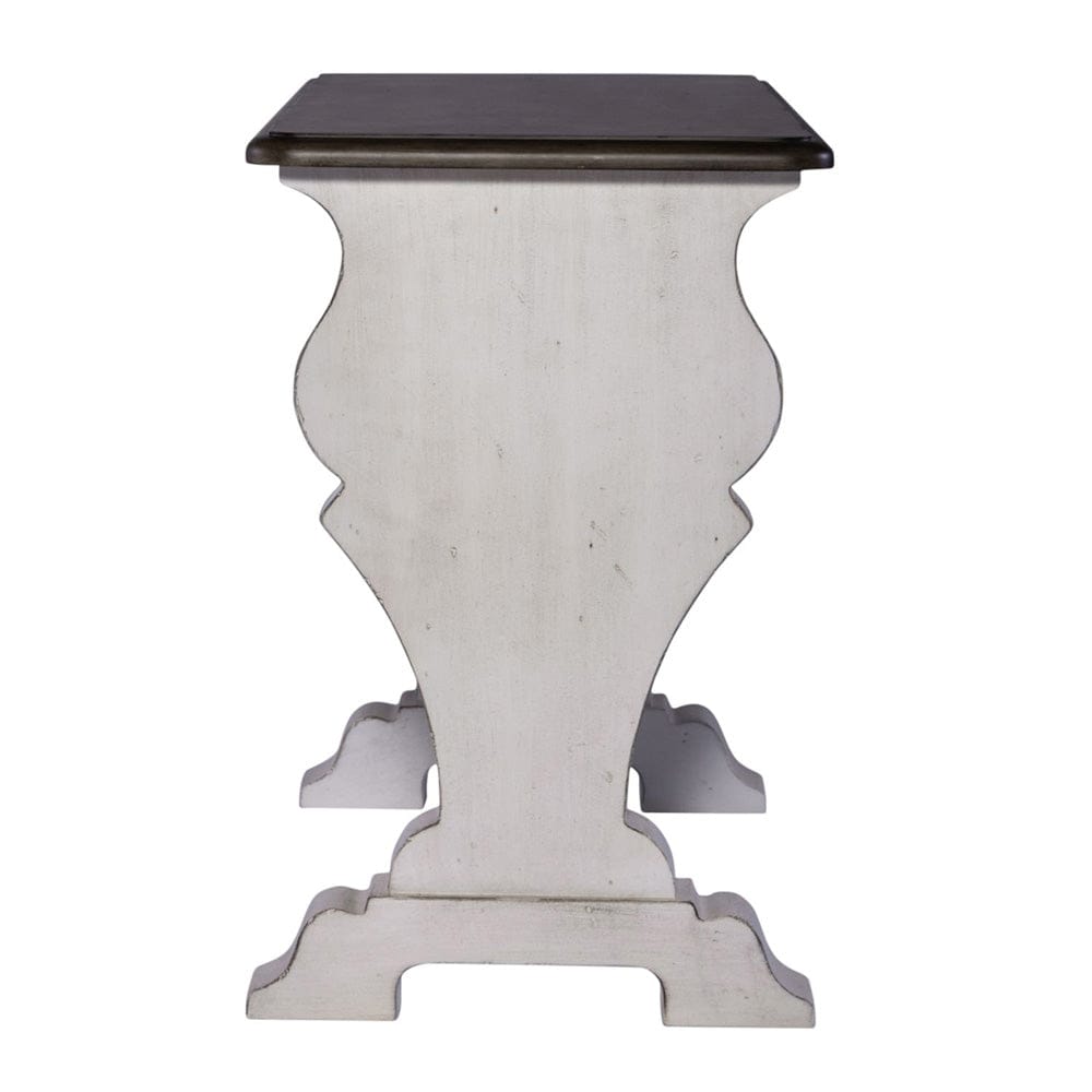 Liberty Furniture - Abbey Road - Library Chair Side Table in White - 455W-OT1022 view 4
