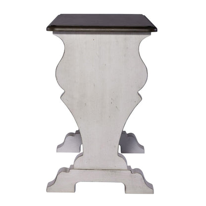 Liberty Furniture - Abbey Road - Library Chair Side Table in White - 455W-OT1022 view 4