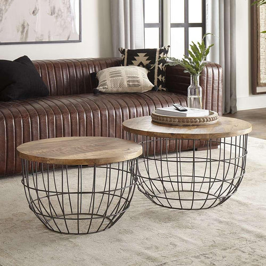 Liberty Furniture - Akins Nesting Caged Accent Tables - 2101-AT2000 veiw 1