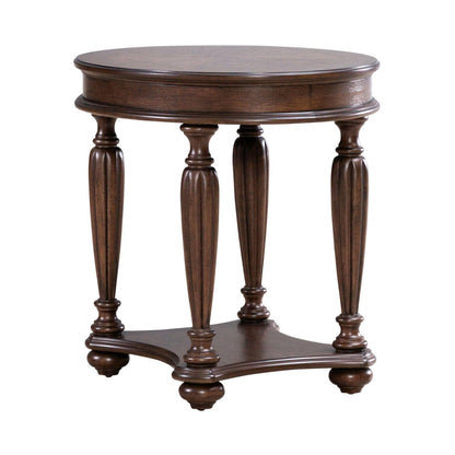 Liberty Furniture - Allington Oval End Table in Satin Sienna - 418-OT1020 veiw 1