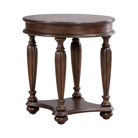 Liberty Furniture - Allington Oval End Table in Satin Sienna - 418-OT1020 veiw 1