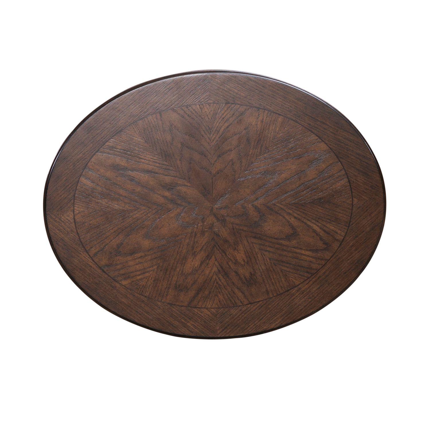 Liberty Furniture - Allington Oval End Table in Satin Sienna - 418-OT1020 veiw 2