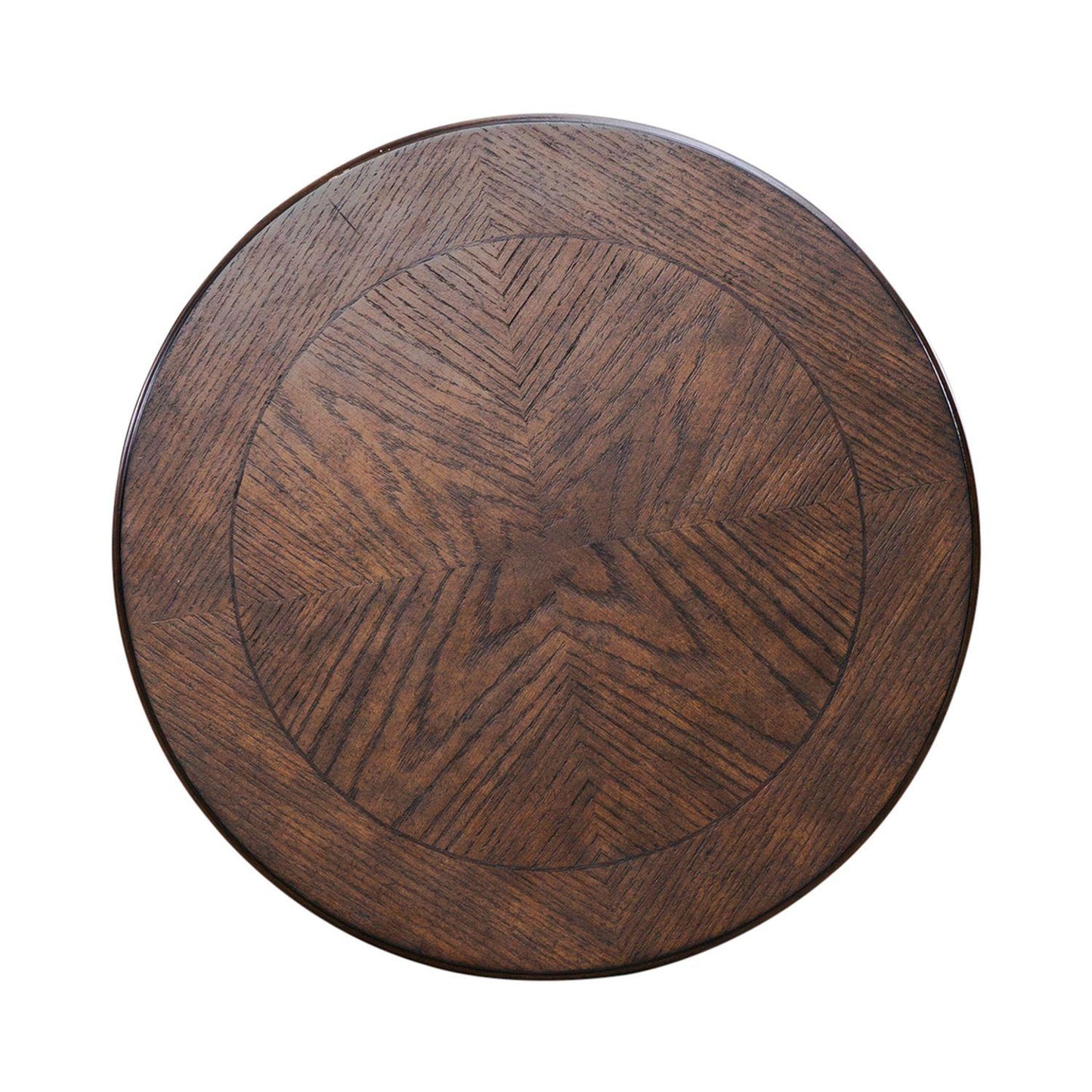 Liberty Furniture - Allington Round End Table in Satin Sienna - 418-OT1021 veiw 2