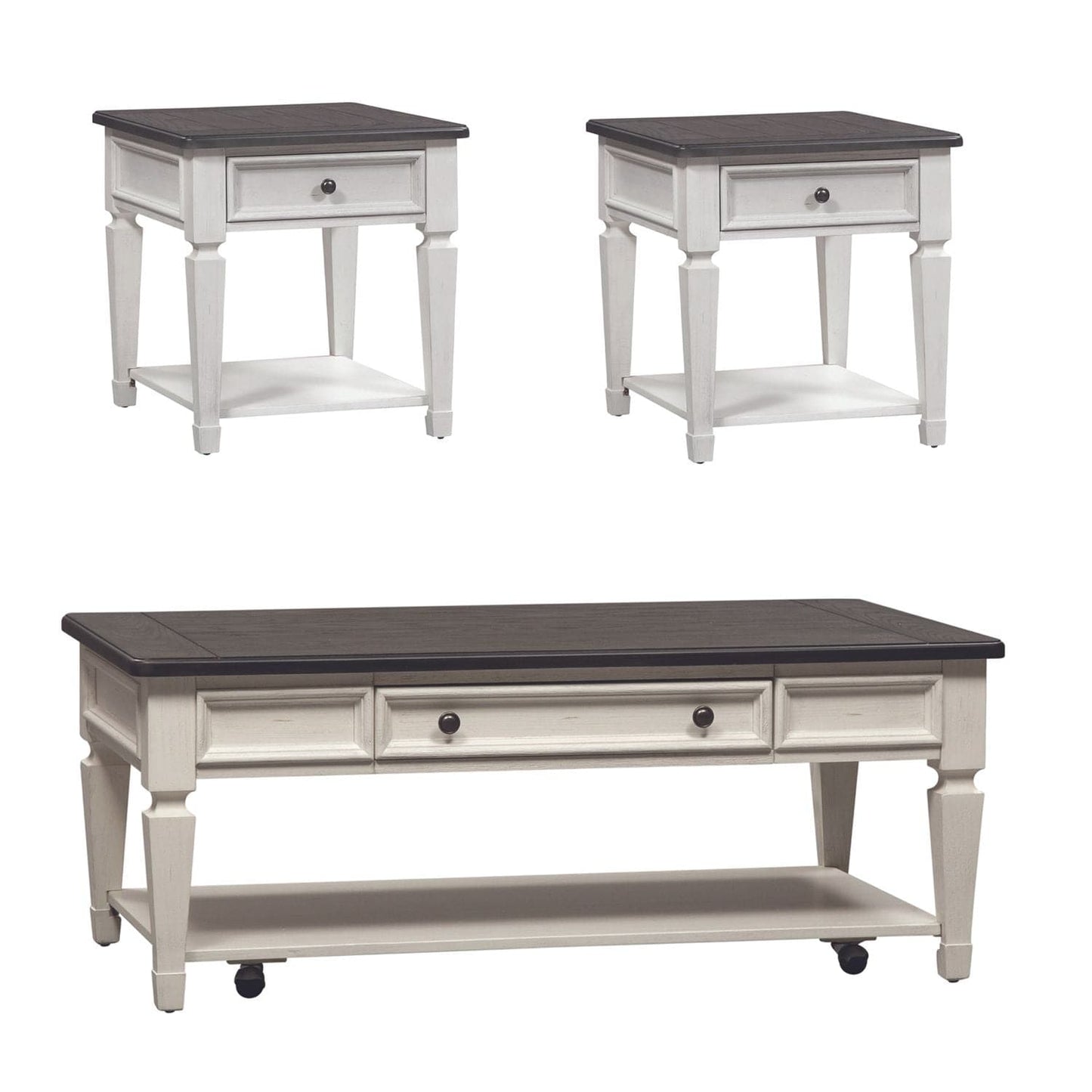 Liberty Furniture - Allyson Park 3 Piece Set - 417-OT-3PCS veiw 1