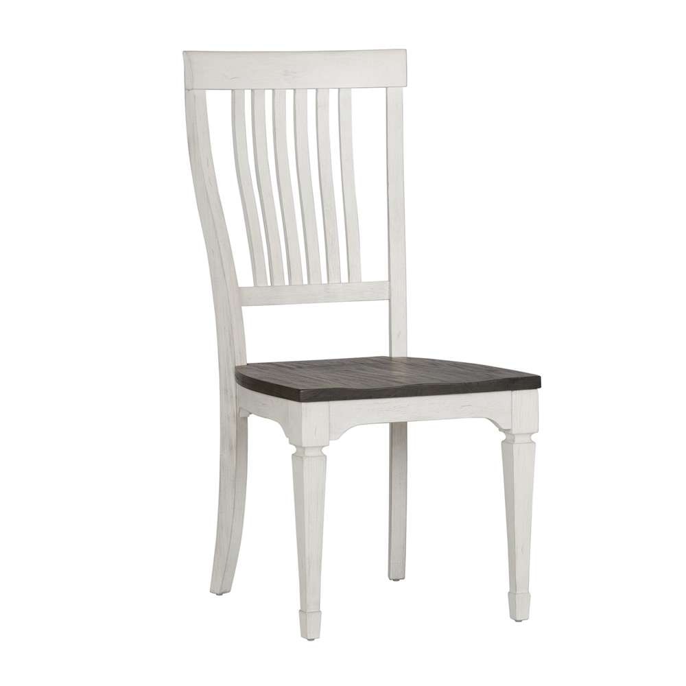 Liberty Furniture - Allyson Park 5 Piece Pedestal Table Set  - 417-DR-5PDS veiw 3