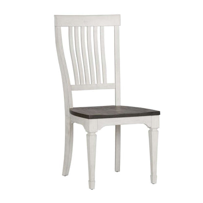 Liberty Furniture - Allyson Park 5 Piece Pedestal Table Set  - 417-DR-5PDS veiw 3