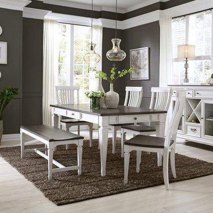 Liberty Furniture - Allyson Park 6 Piece Rectangular Table Set - 417-DR-6RTS veiw 1