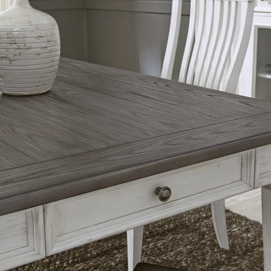 Liberty Furniture - Allyson Park 6 Piece Rectangular Table Set - 417-DR-6RTS veiw 2
