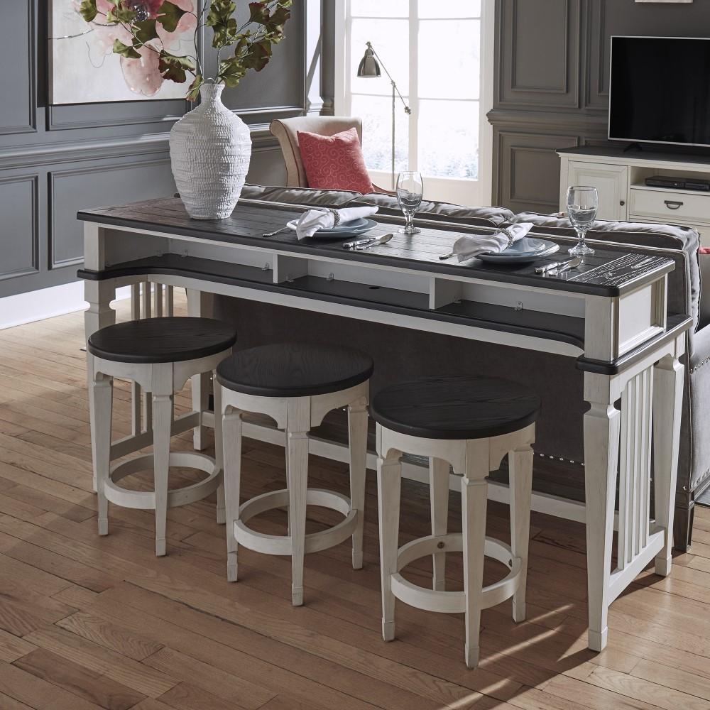 Liberty Furniture - Allyson Park Console Bar Table - 417-OT7637 veiw 9