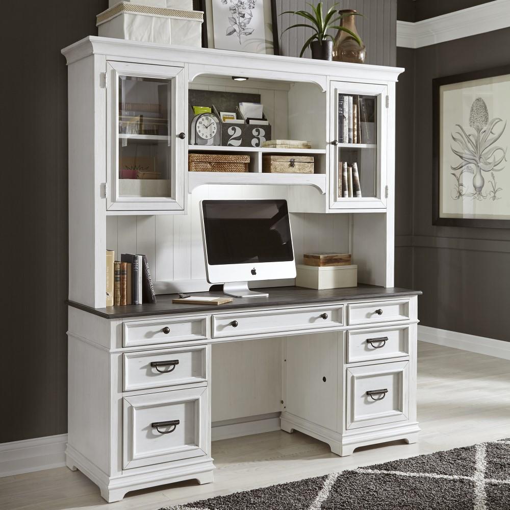 Liberty Furniture - Allyson Park Credenza & Hutch - 417-HOJ-CHS veiw 1