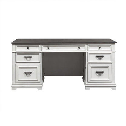 Liberty Furniture - Allyson Park - Credenza in White - 417-HOJ-CS view 1