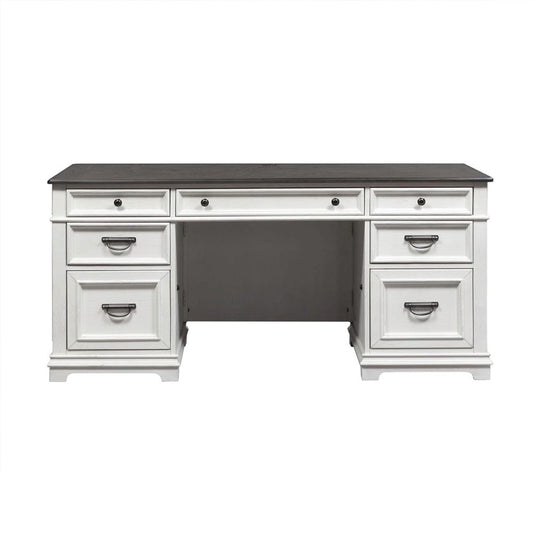 Liberty Furniture - Allyson Park - Credenza in White - 417-HOJ-CS view 1