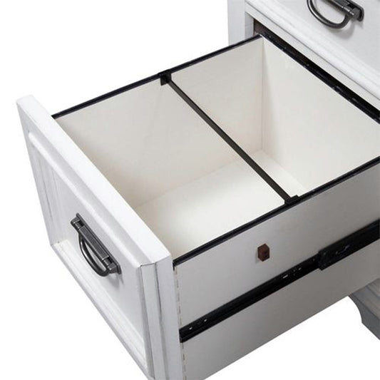 Liberty Furniture - Allyson Park - Credenza in White - 417-HOJ-CS view 2