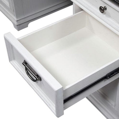 Liberty Furniture - Allyson Park - Credenza in White - 417-HOJ-CS view 3