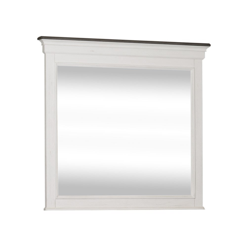 Liberty Furniture - Allyson Park Crown Mirror - 417-BR52 veiw 3