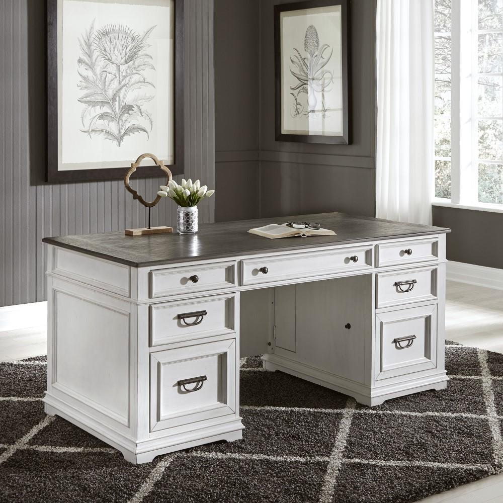 Liberty Furniture - Allyson Park Desk - 417-HOJ-DSK veiw 1