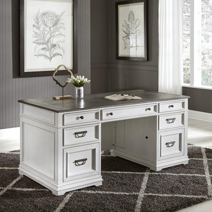 Liberty Furniture - Allyson Park Desk - 417-HOJ-DSK veiw 1