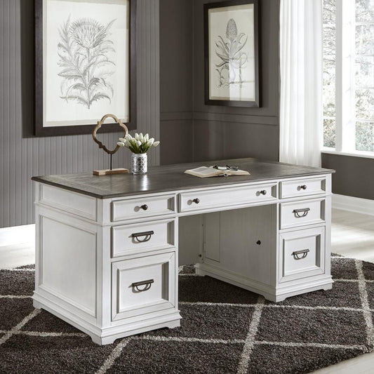 Liberty Furniture - Allyson Park Desk - 417-HOJ-DSK veiw 1