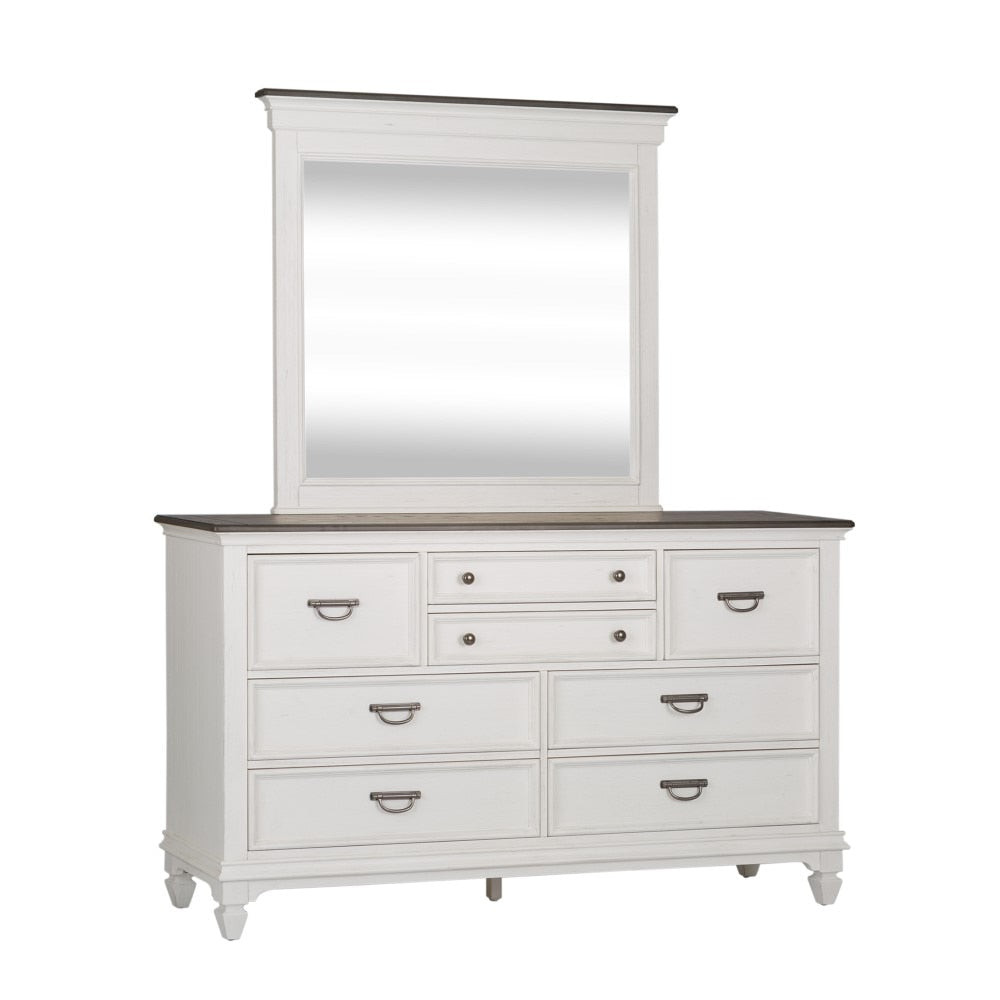 Liberty Furniture - Allyson Park Dresser & Mirror - 417-BR-DM veiw 3