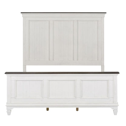 Liberty Furniture - Allyson Park - King California Panel Bed in White - 417-BR-CPB view 2