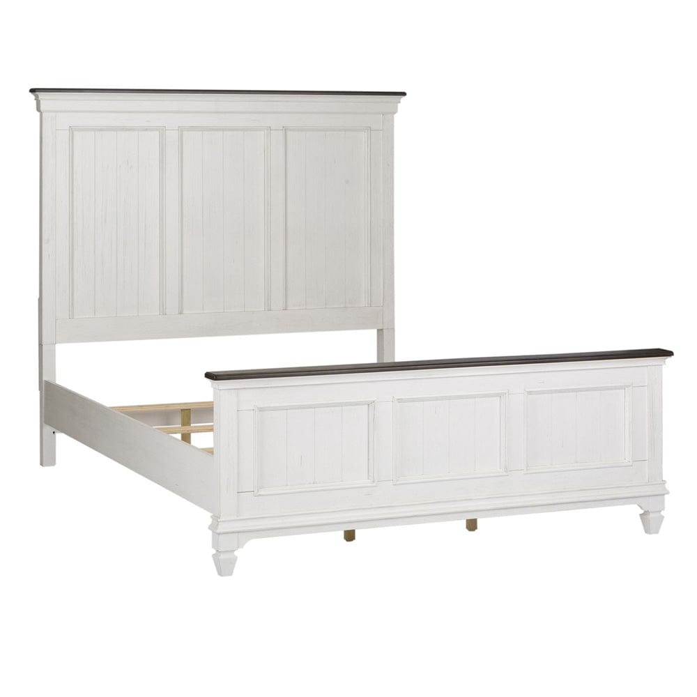 Liberty Furniture - Allyson Park - King California Panel Bed in White - 417-BR-CPB view 3