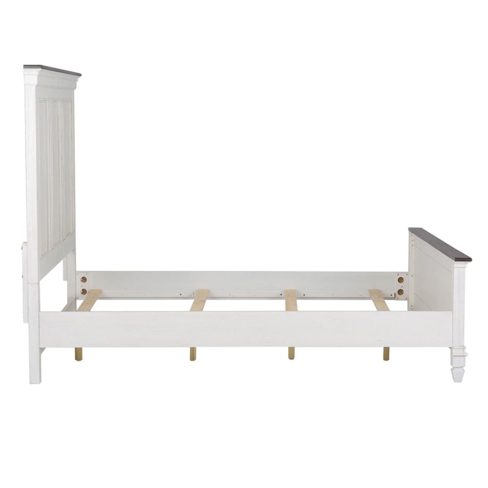 Liberty Furniture - Allyson Park - King California Panel Bed in White - 417-BR-CPB view 4